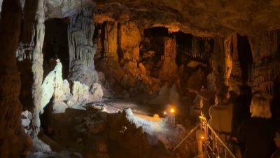 Turkey's Ballıca Cave captivates visitors with its stalactites and stalagmites