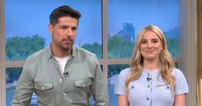 This Morning host shares topless snap and is branded 'bonkers' by co-star