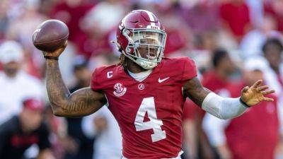 Nick Saban - Jalen Milroe - Alabama's Jalen Milroe, Jihaad Campbell declare for NFL draft - ESPN - espn.com - state Texas - state Alabama - county Tuscaloosa - Instagram