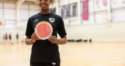Basketball prodigy honoured to finish top three for prestigious award