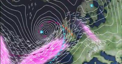 Met Office warns 'weather bomb' to hit UK as 'very powerful' system set to bring 80mph wind