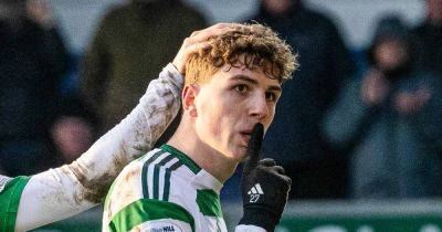 Arne Engels declares Celtic BELONG in the Champions League knockout stage as he welcomes 'crazy night'