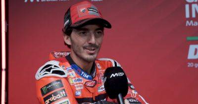 Pecco Bagnaia in stinging Marc Marquez jibe as Ducati MotoGP ace shows true colours