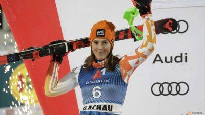 Mikaela Shiffrin - Petra Vlhova - Alpine skiing-Injured Vlhova to miss World Championships in Austria - channelnewsasia.com - Austria - Slovakia