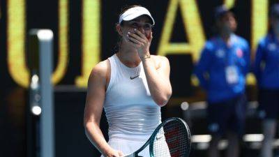 Paula Badosa - Badosa tops error-prone Gauff, advances to Aussie Open semis - ESPN - espn.com - France - Spain - Usa - Australia - county Park
