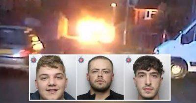 Moment trio desperately tried to cover their tracks after horror shooting - manchestereveningnews.co.uk - county Harrison - county Tyler