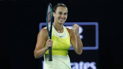 Sabalenka sees off Pavlyuchenkova to reach Australian Open semi-finals