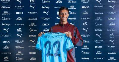 Omar Marmoush - Txiki Begiristain - Man City confirm £29.5m Vitor Reis signing as transfer thinking explained - manchestereveningnews.co.uk - Brazil