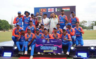 Yogendra Bhadoria, Radhika Prasad Shine As India Thrash England To Lift Physically Disabled Champions Trophy - sports.ndtv.com - India