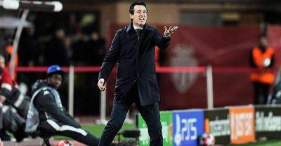 Unai Emery feels Aston Villa have blown their Champions League top-eight chances