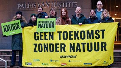 Dutch government ordered to cut nitrogen emissions by 2030: Victory for Greenpeace - euronews.com - Netherlands