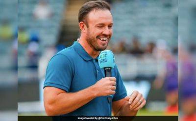 Dinesh Karthik - AB De Villiers Hopes BCCI Allows Indian Players To Compete In SA20 - sports.ndtv.com - South Africa - India