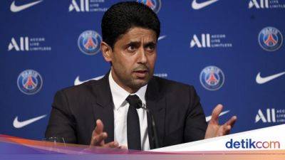 Jack Grealish - Nasser Al-Khelaifi - Paris Saint-Germain - Bradley Barcola - Comeback PSG atas Man City Bikin Al Khelaifi Bangga - sport.detik.com