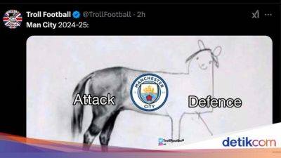 Meme Kocak Man City Kalah di 'Derby Minyak' Lawan PSG - sport.detik.com