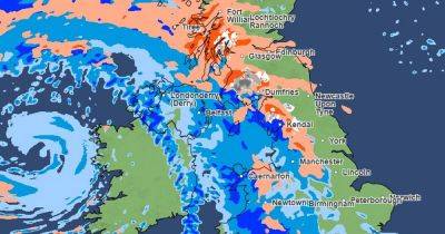 Southern - Met Office says where and when snow will fall in UK as Storm Éowyn 'blizzard' to hit - manchestereveningnews.co.uk - Britain - Scotland - county Highlands