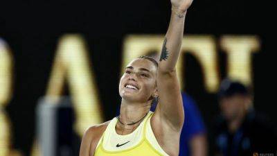 Sloane Stephens - Aryna Sabalenka - Paula Badosa - Heavy hitters Sabalenka, Keys set up Australian Open title clash - channelnewsasia.com - Usa - Australia - Belarus - Poland - county Park