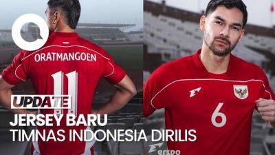 Video: Jersey Baru Timnas Indonesia, Usung Tema 'Indonesia Pusaka'