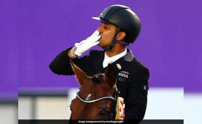 Asian Games - Paris Games - International - Asian Games Equestrian Gold Winner Anush Agarwalla Bids Farewell To Horse Manni - sports.ndtv.com - India - Instagram
