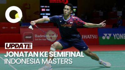 Video: Kalahkan Kenta, Jonatan Christie ke Semifinal Indonesia Masters 2025