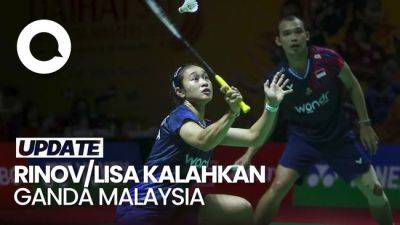 Video Rinov/Lisa Melenggang ke Semifinal Indonesia Masters 2025