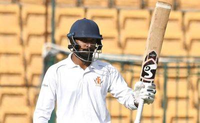 Ranji Trophy - Ranji Trophy: Karnataka Dominates Punjab With Ravichandran Smaran's Double Ton - sports.ndtv.com