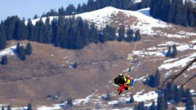 Alpine skiing-French alpine team suffers setback as Pinturault airlifted after crash