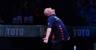 Raymond Van-Barneveld - Chris Dobey - Raymond van Barneveld predicts mental darts Saturday after sending homeland wild with a stunning win - dailyrecord.co.uk - Britain - Germany - Netherlands