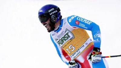 Alpine skiing-Double vision continues to plague Sarrazin after downhill crash