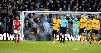 Arsenal overcome controversial Myles Lewis-Skelly red card to edge out Wolves