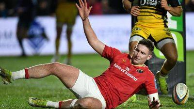 Harry Wilson - Elliot Dee - John Hodnett - Aaron Wainwright - Jack Odonoghue - Shane Daly - Rodney Parade - Alex Kendellen - Chris Coleman - Tom Ahern - Munster get job done with bonus-point win at Dragons - rte.ie - Argentina - county Dane