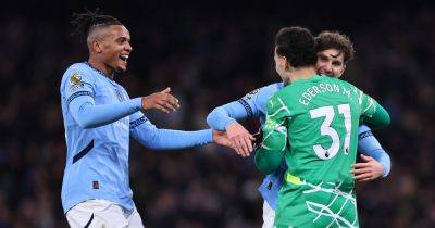 Robert Sanchez - Mateo Kovacic - Julian Alvarez - Omar Marmoush - Phil Foden - John Stones - Manu Akanji - I saw Man City players race to unsung hero as club DJ brutally mocks Chelsea - twice - manchestereveningnews.co.uk