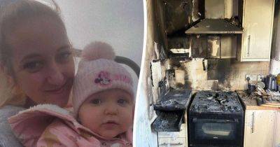 Single mum 'lost everything' in a house fire after air fryer exploded