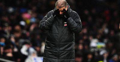 Ange Postecoglou - Jamie Vardy - James Maddison - Tottenham Hotspur - Ruud Van-Nistelrooy - Defeat to Leicester piles more pressure on Tottenham boss Ange Postecoglou - breakingnews.ie