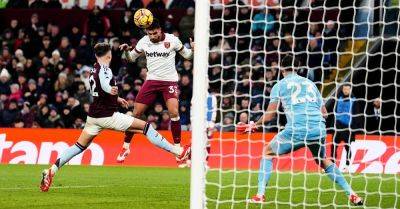 Graham Potter - Aston Villa - Kevin De-Bruyne - West Ham - Tyrone Mings - Ollie Watkins - Jacob Ramsey - Emerson Palmieri - Vladimir Coufal - Leon Bailey - Aston Villa falter again after Champions League match with draw against West Ham - breakingnews.ie - Monaco - county Morgan