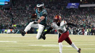 Jalen Brunson - Josh Hart - Sports world reacts to Eagles clinching Super Bowl LIX berth - ESPN - espn.com - Washington - New York - county Eagle