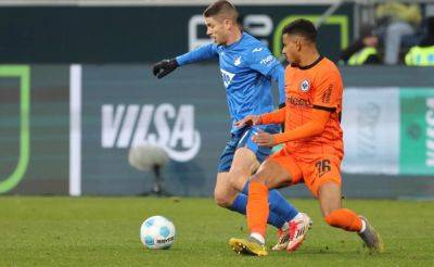 Bayern Munich - Omar Marmoush - Andrej Kramaric - Eintracht Frankfurt - Rasmus Kristensen - Hoffenheim Snatch Last-Gasp Draw Against Eintracht Frankfurt - sports.ndtv.com