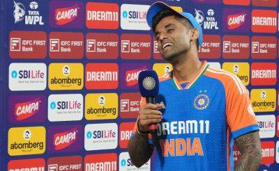 "Unke He Saath...": Suryakumar Yadav's Epic Take On Not Emulating Rohit Sharma's Stump-Mic Antics
