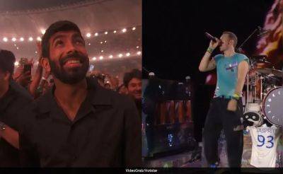 Watch: Coldplay Clean Bowls Jasprit Bumrah With Personalised Song In Ahmedabad Show