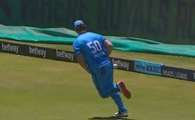 Joe Root - Steve Waugh - Jimmy Neesham - Jason Behrendorff - James Neesham - Michael Bracewell - Bizarre Scenes As New Zealand Star Drops Sitter. Commentator Says "Done A Gibbs..." - sports.ndtv.com - Australia - South Africa - New Zealand - Pakistan