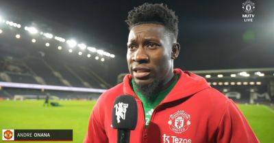 Bernd Leno - Toby Collyer - 'It feels great' - Andre Onana lists three reasons why Manchester United beat Fulham - manchestereveningnews.co.uk