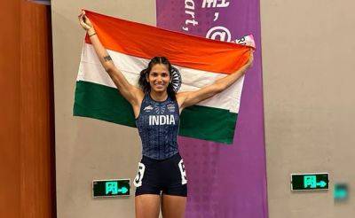 Jyothi Yarraji Clinches 60m Hurdles Gold With National Record Time Of 8.04 Seconds - sports.ndtv.com - France - China - Iran - Luxembourg