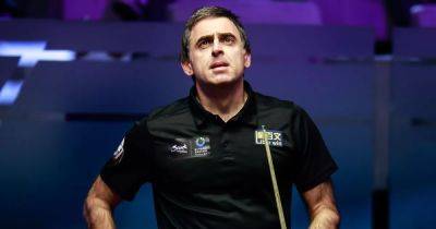 John Higgins - Ronnie O’Sullivan’s absence from German Masters explained after snooker star’s withdrawal - dailyrecord.co.uk - Germany - county Carter - county Emery