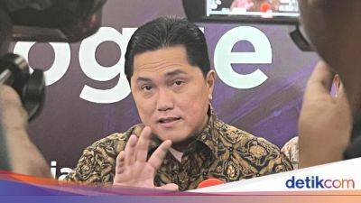 Erick Thohir Undang Timnas Belanda Hadapi Timnas Indonesia