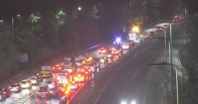A470 30-minute delays after early morning crash