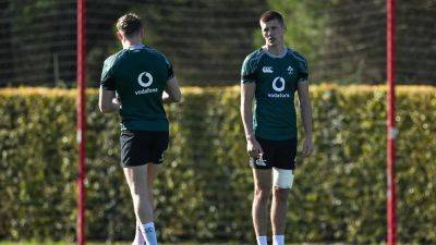 Jack Crowley - Ross Byrne - Sam Prendergast - Ireland allay injury concerns over Sam Prendergast - rte.ie - Portugal - Argentina - Australia - Ireland - Fiji