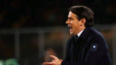 Inter's Inzaghi wary of pitfalls in race for Champions League top eight