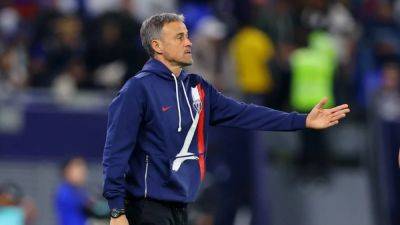 No calculations for Luis Enrique's PSG in Champions League