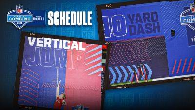2025 NFL Combine Schedule: Dates, times, TV channel, how to watch - foxnews.com
