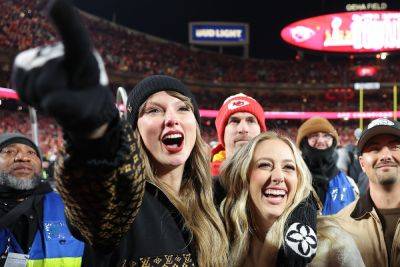 Swifties Aren't Happy With Singer After She Celebrated AFC Championship Win With Brittany Mahomes