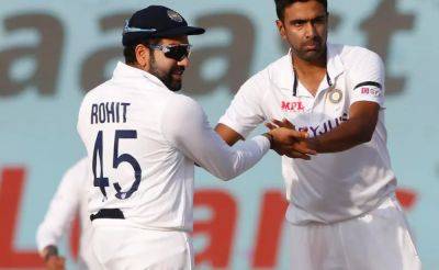 R Ashwin's 2-Word Reply As Fan Credits Rohit Sharma For His Padma Shri Award
